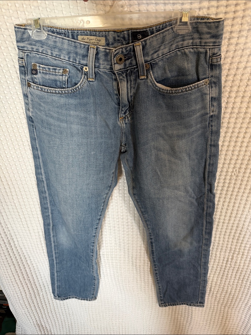 AG jeans Piper Crop Light Blue Women's Jeans